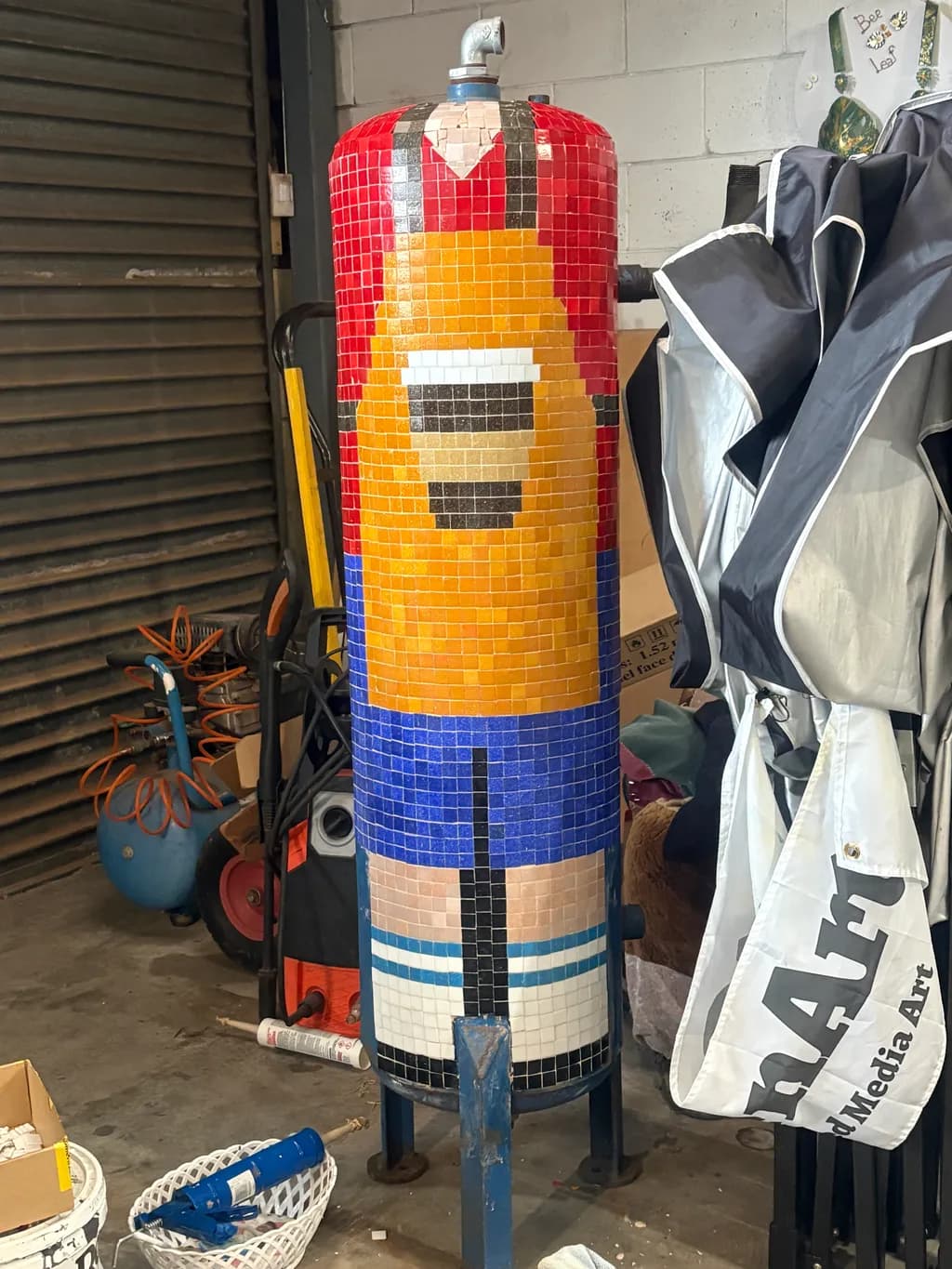 Mosaic Character Cylinder