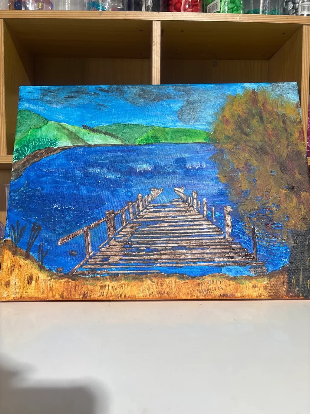 Rustic Pier View