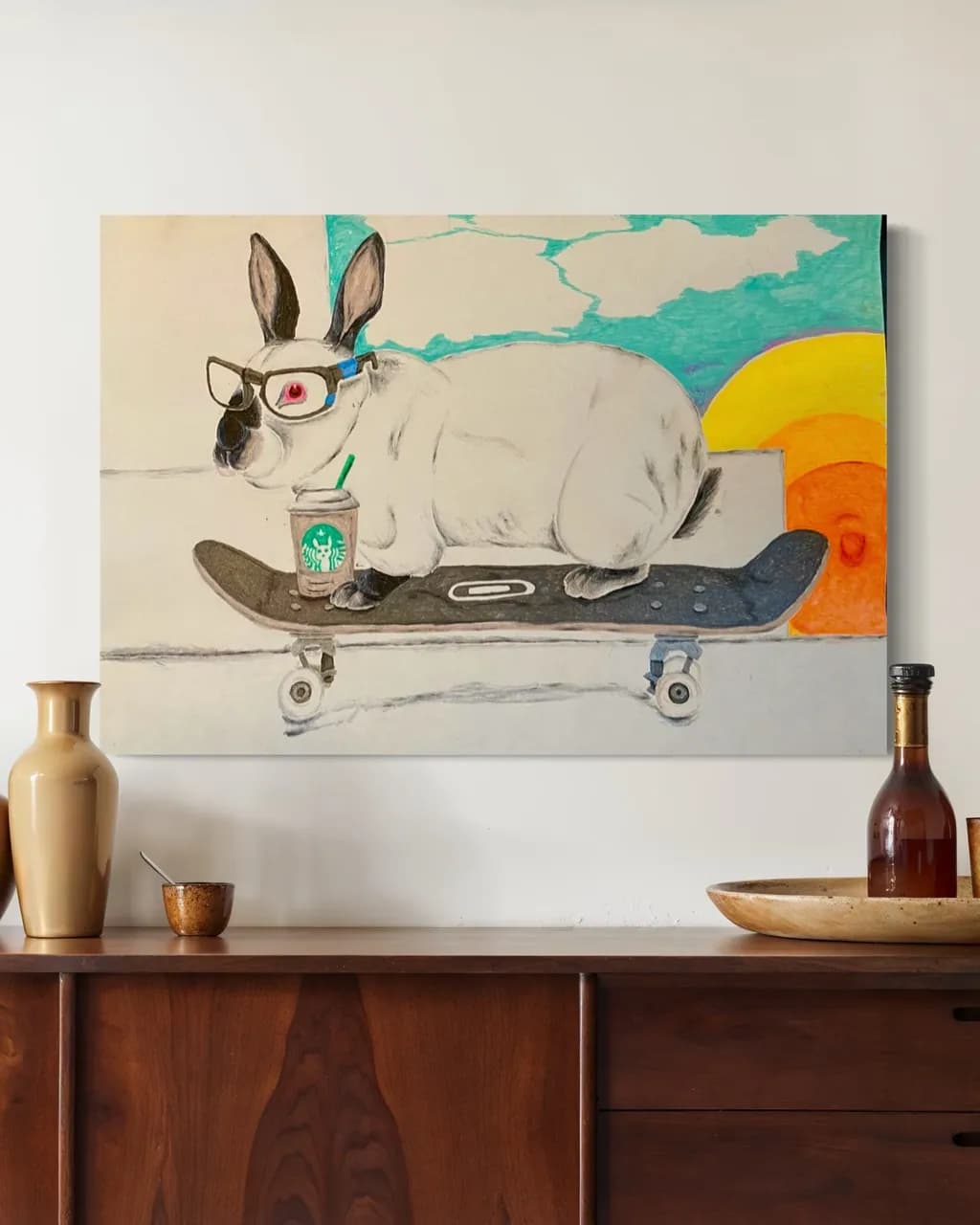 Skateboard Hare