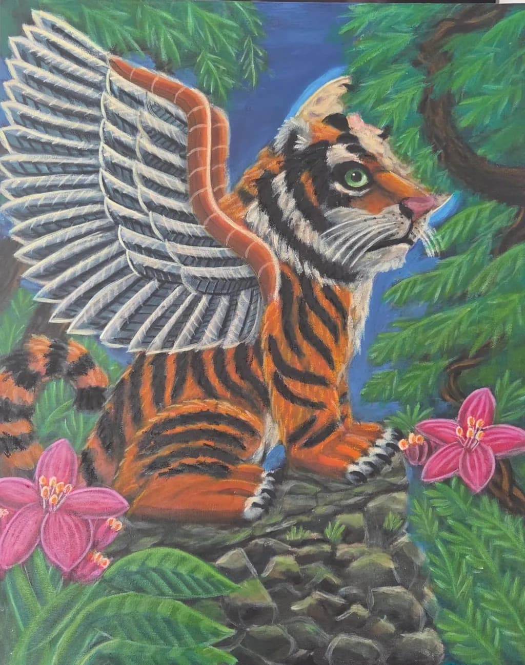 Wings of the Wild: A Tiger's Dream of Flight