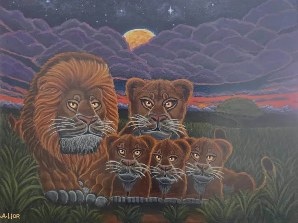 Pride of the savannah