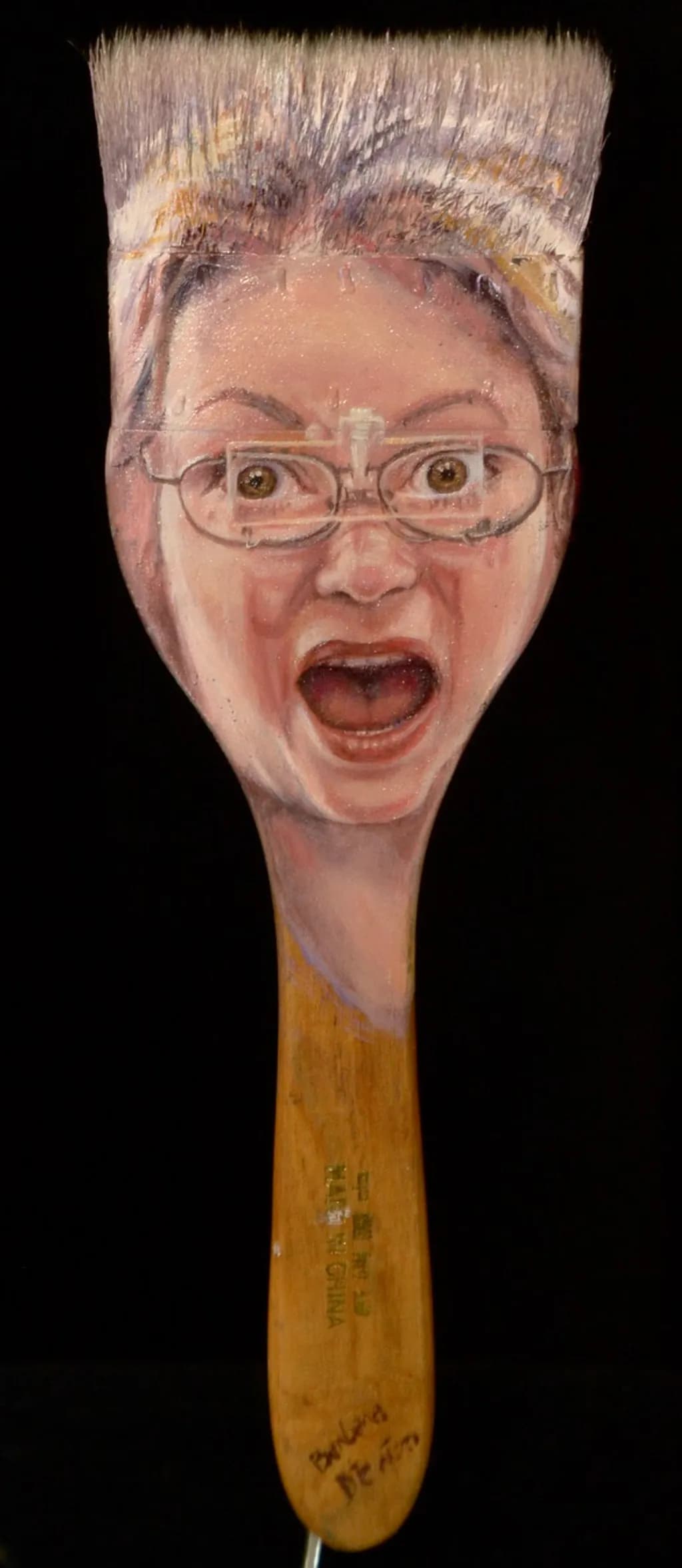 "Expressive Brushstrokes" Barbara (Self Portrait)