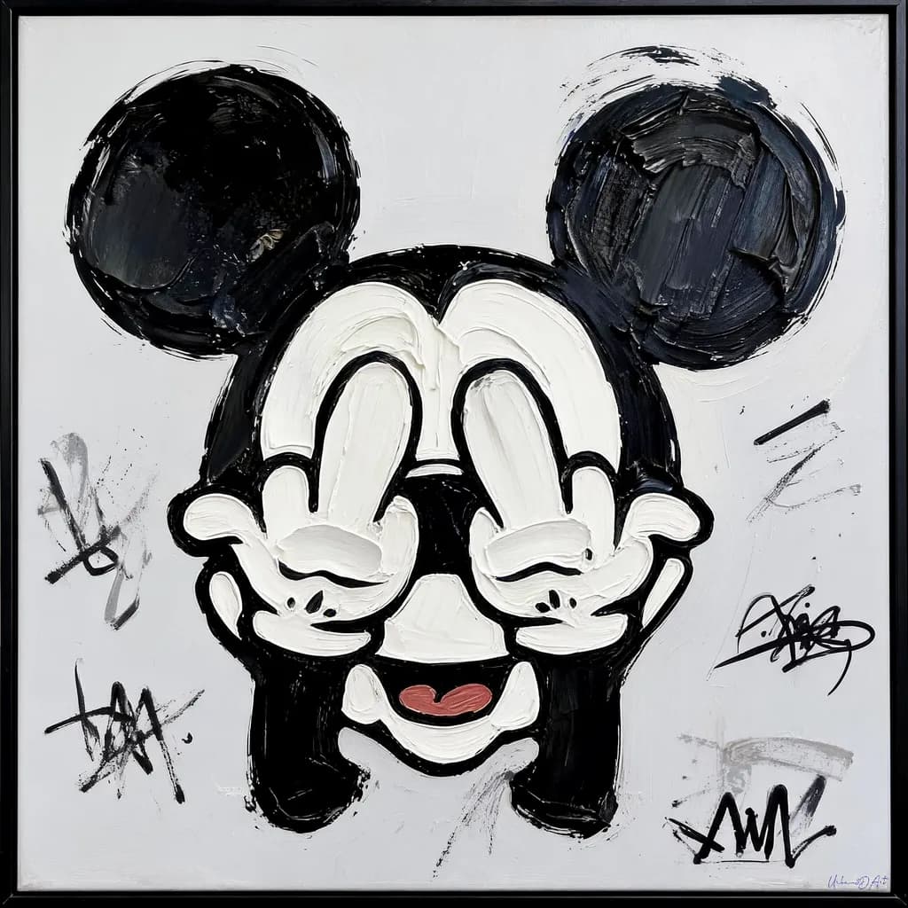Mickey Fuck Oil Series