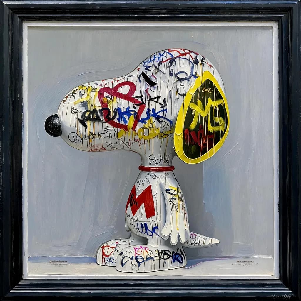 Snoopy Case Oil
