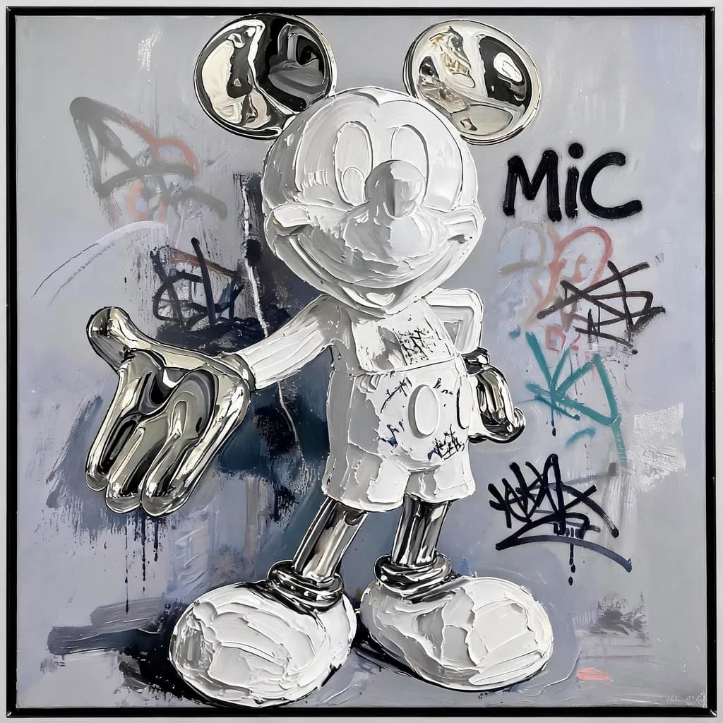 Mickey Silver Gloves Oil