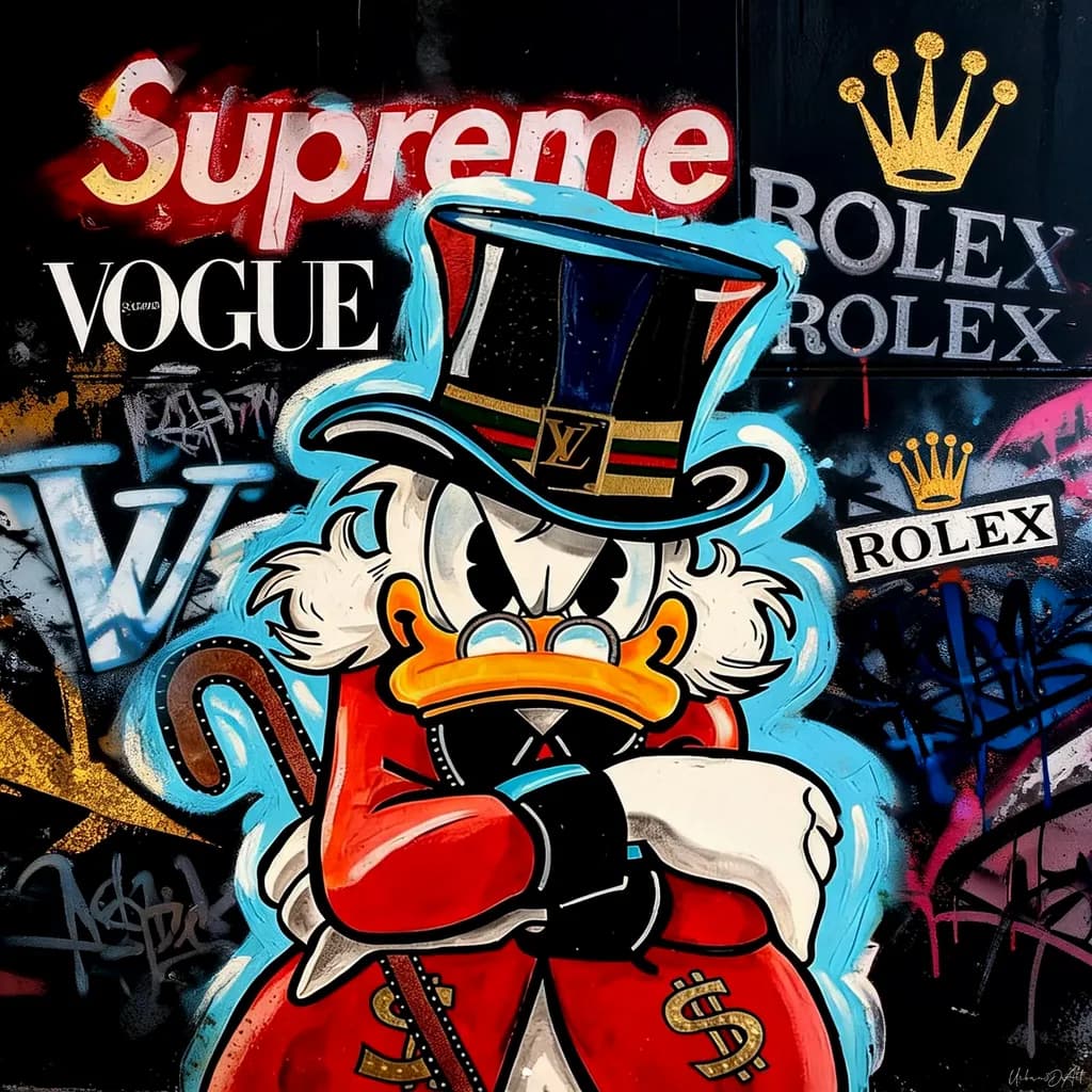 Supreme Picsou Rolex
