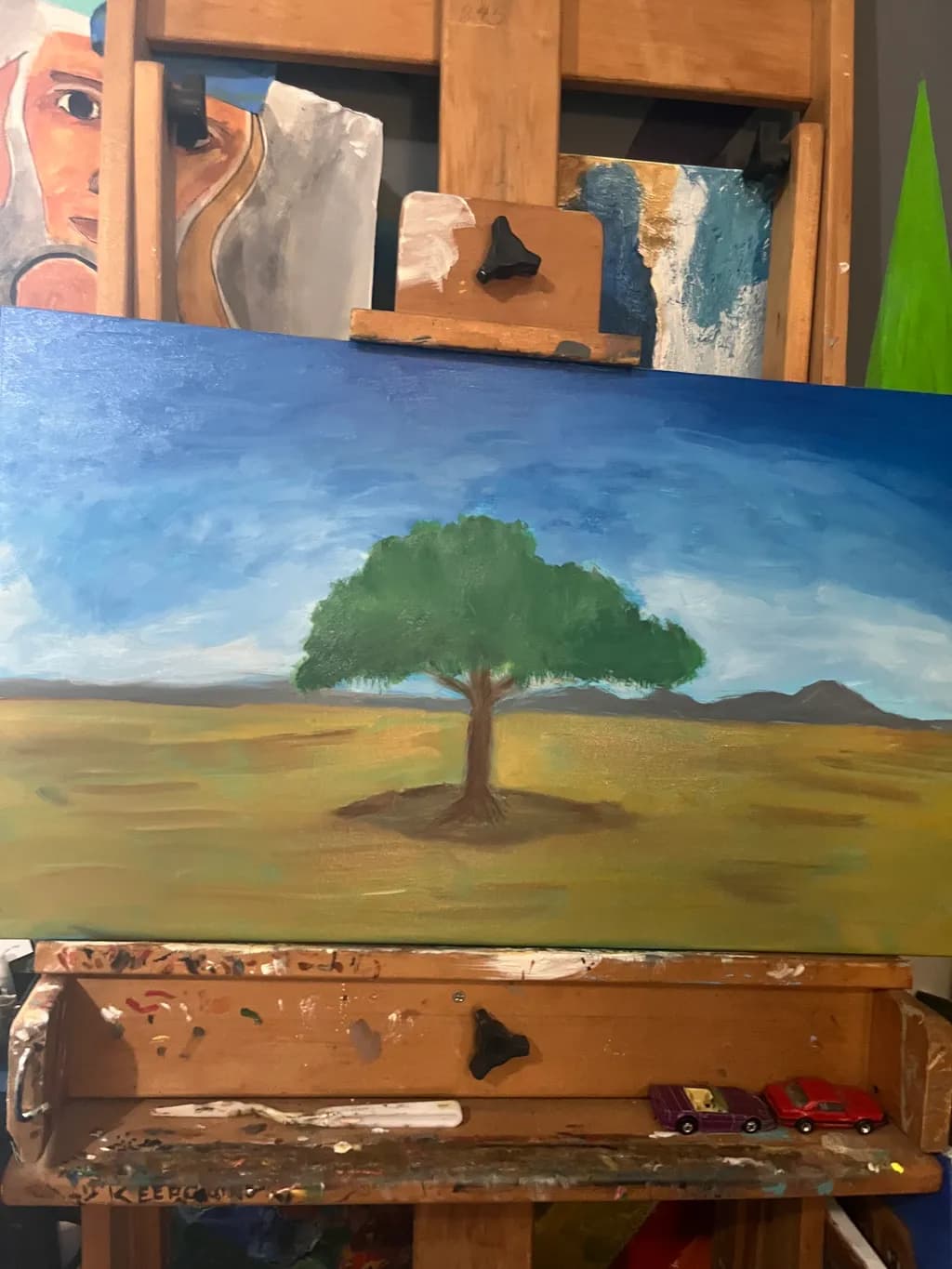Solitary Tree Landscape