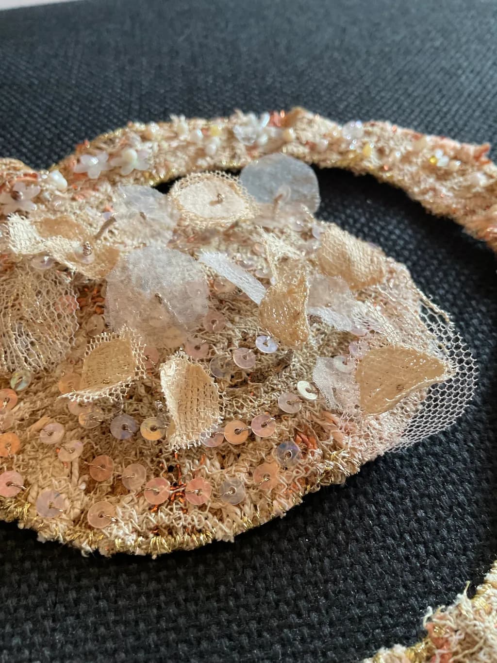 Beaded Lace Blossom