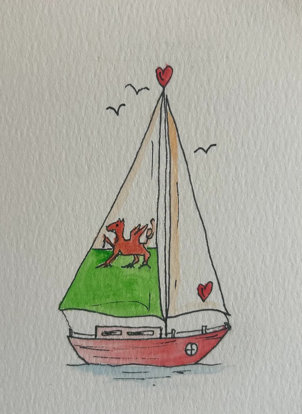 Heart Sail Pegasus