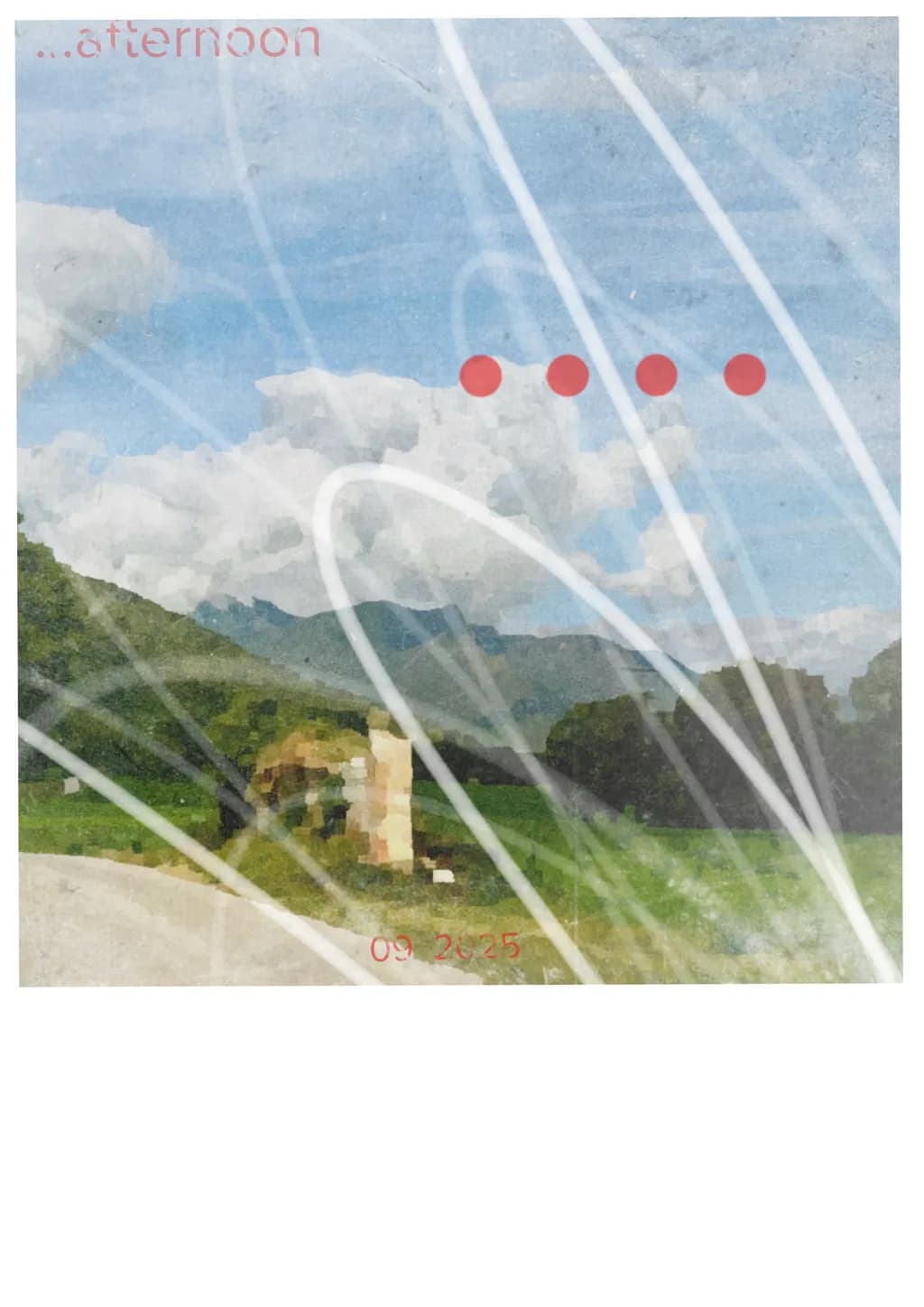 Whispers of an Afternoon Sky: A Serene Landscape Journey