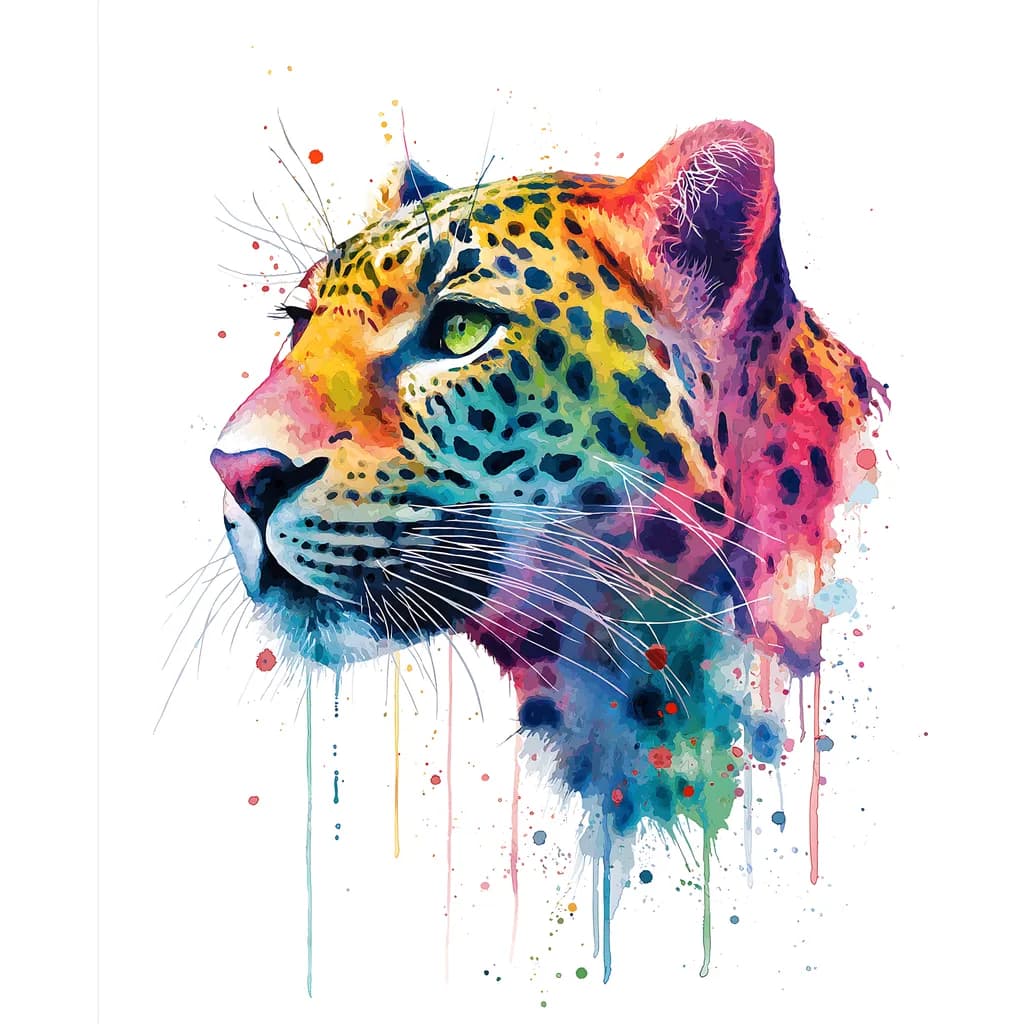 Colorburst Leopard