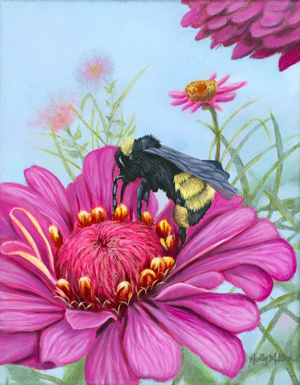 Buzzing in Pink