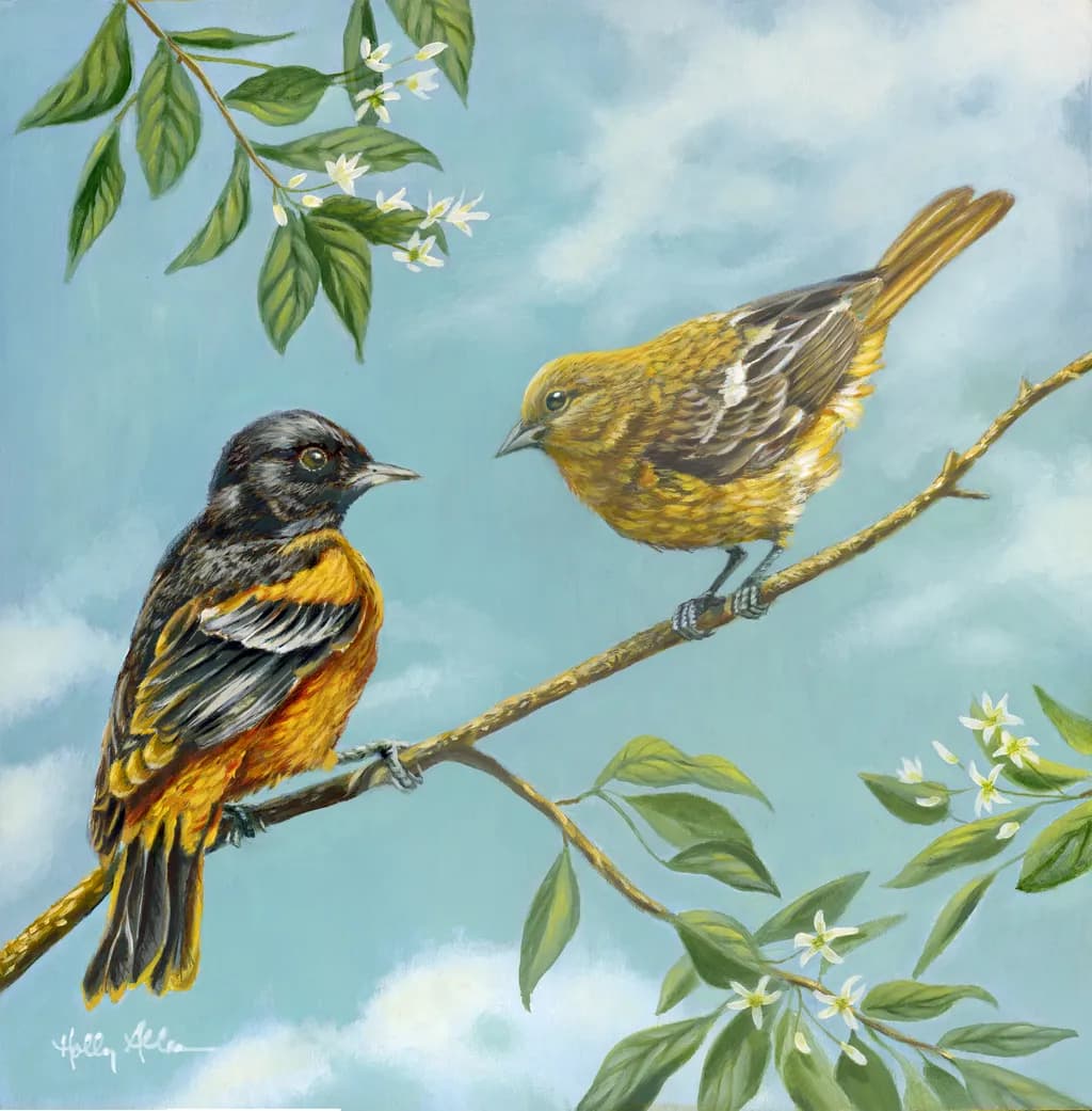 Duet in Bloom