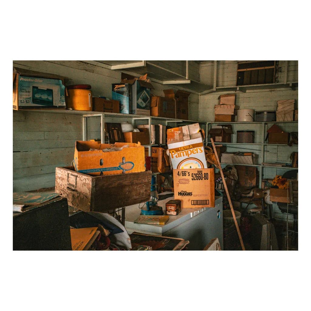 Cluttered Storage Room