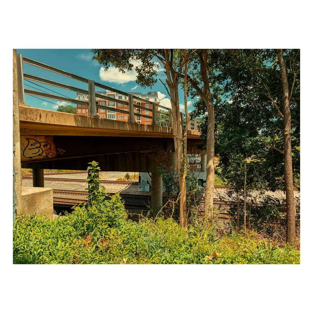 Urban Railroad Bridge