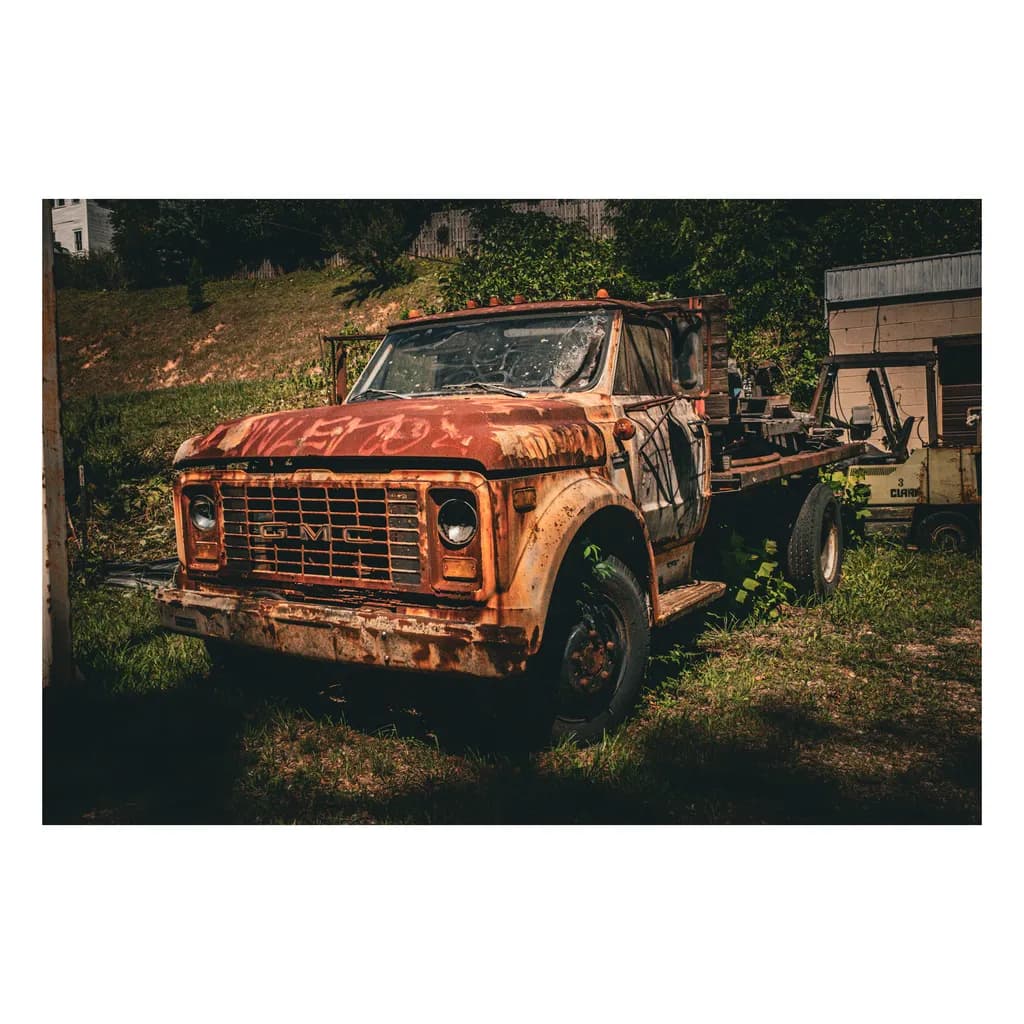 Rusty GMC Truck