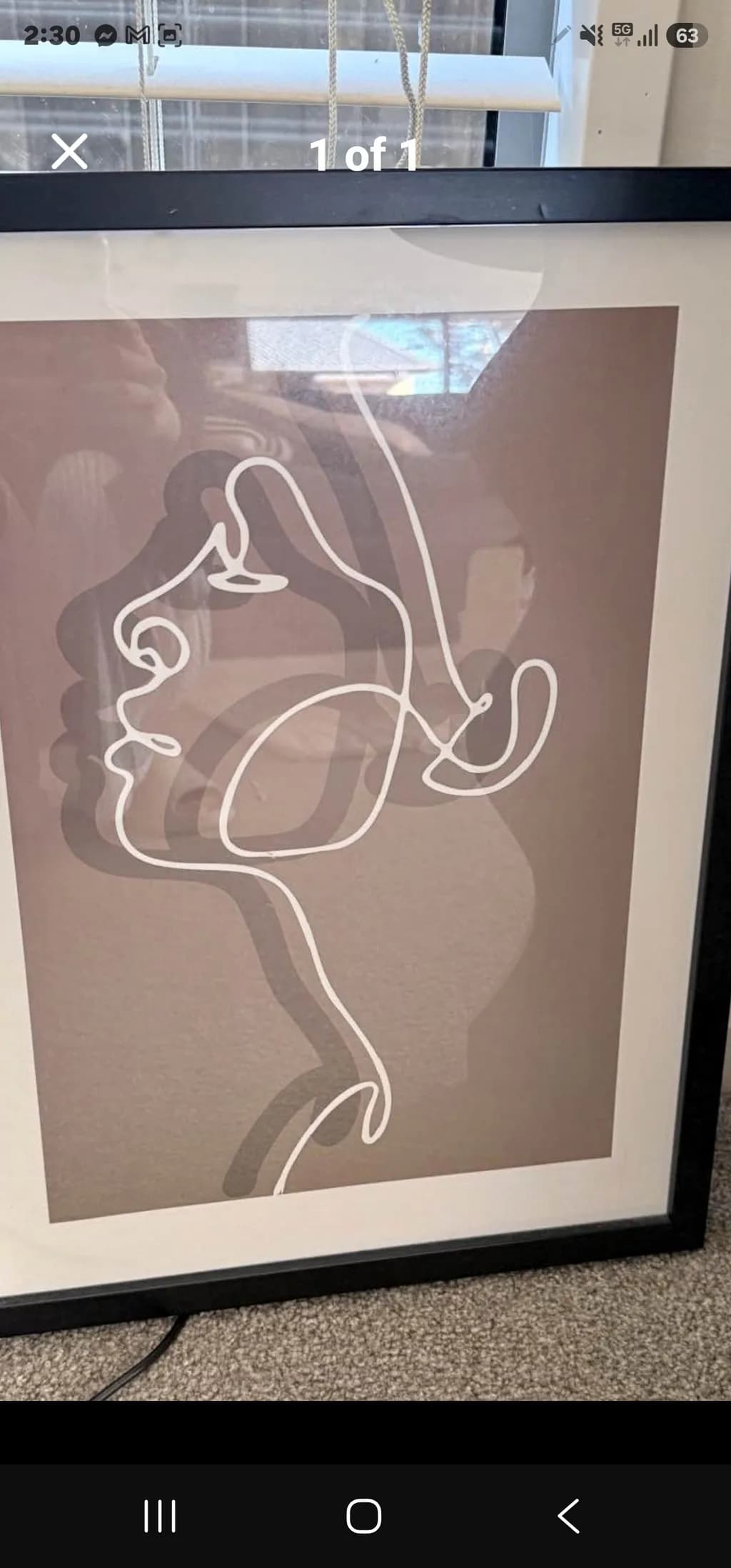Abstract Face Profile
