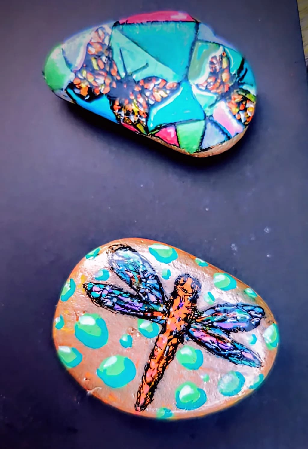 Painted Dragonfly Rock
