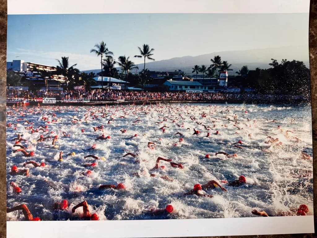 Oceanic Symphony: The Thrill of the Triathlon Swim at Dawn's Embrace