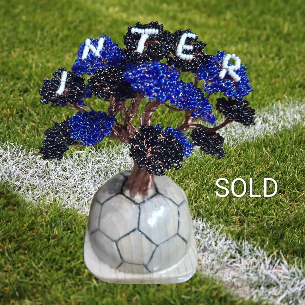 Beaded Soccer Tree