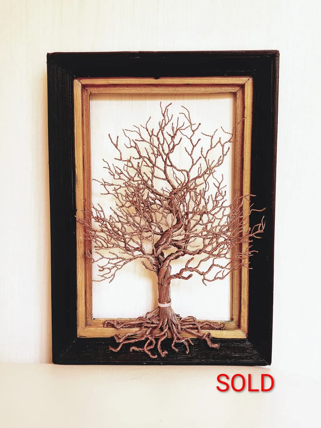 Framed Wire Tree