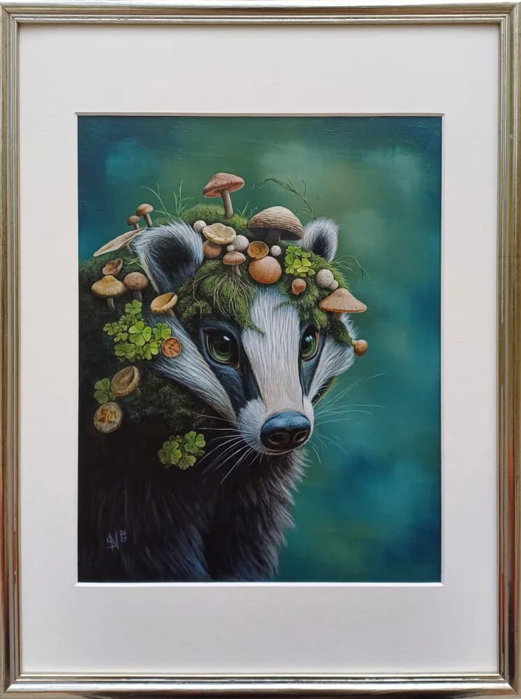 Mushroom badger