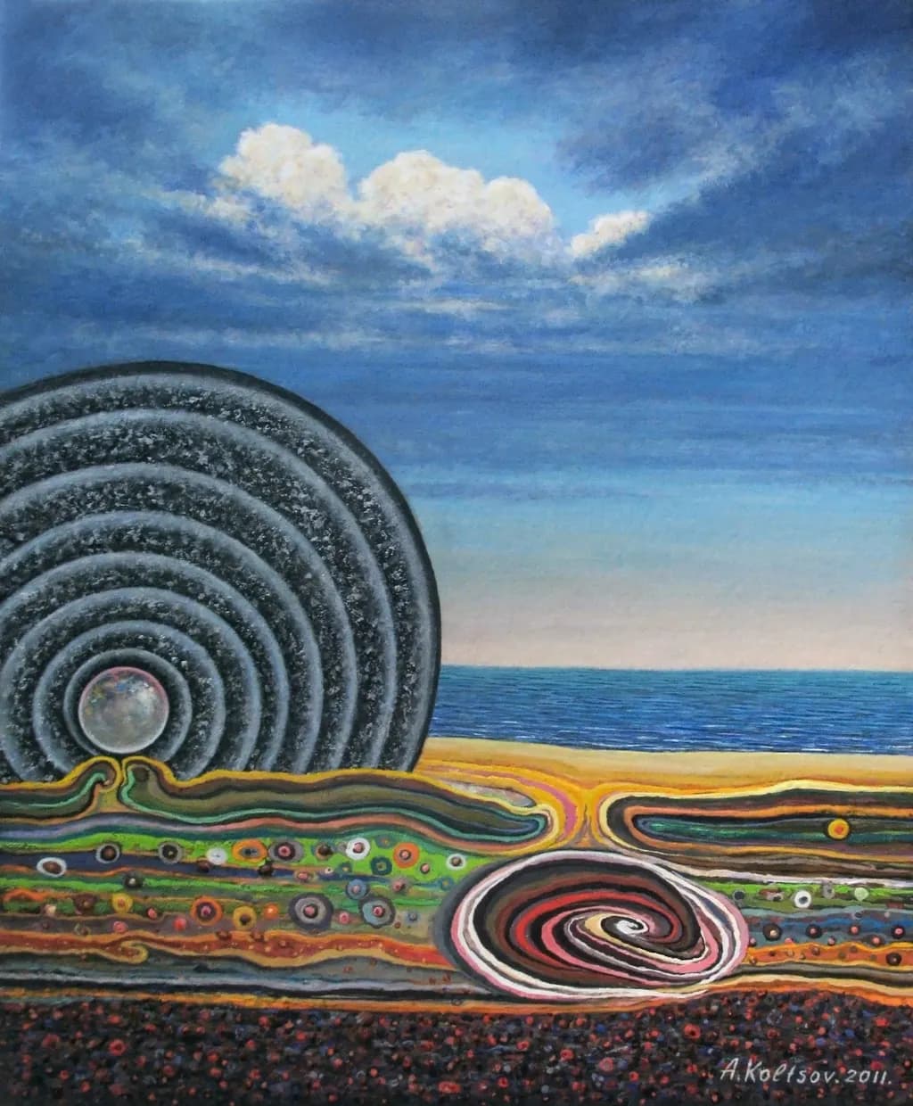 Spiral rhythm.