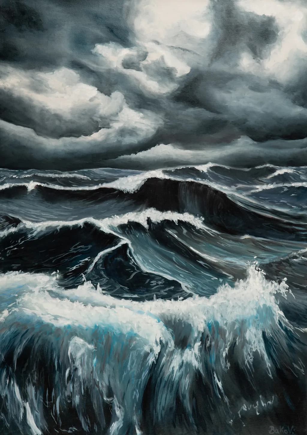 Stormy Ocean Waves