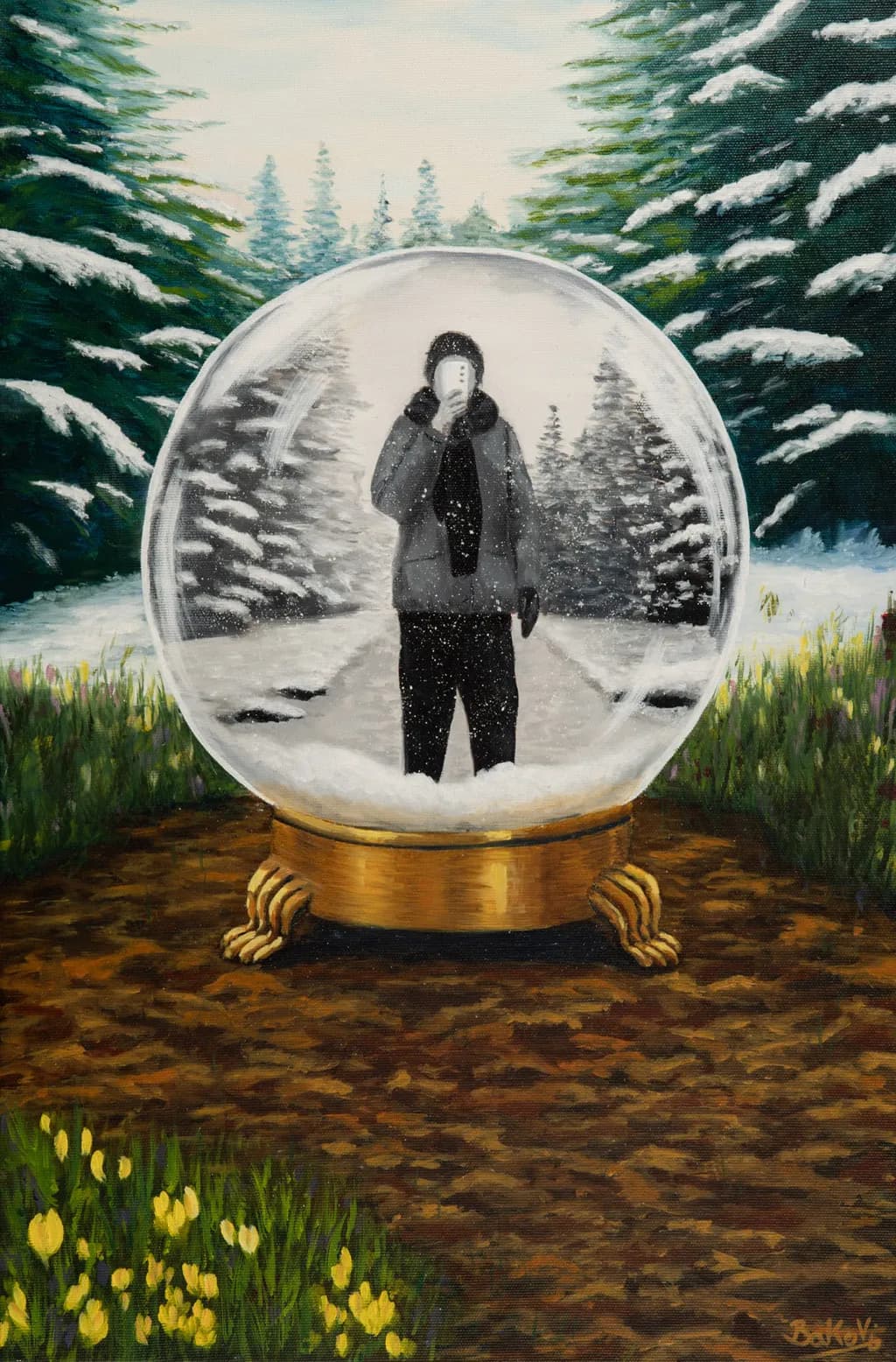 Snow Globe Forest