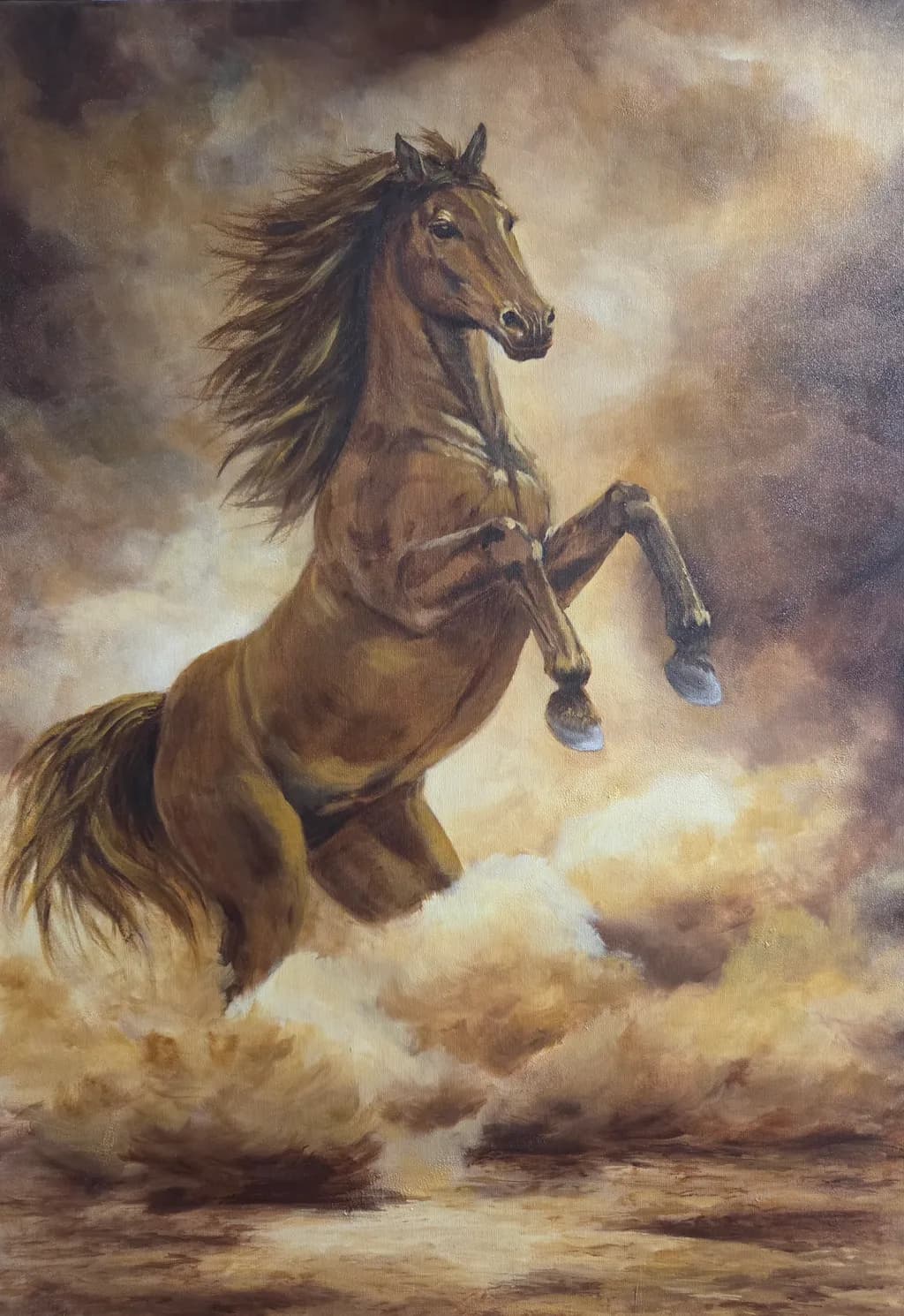 Dust Rising Stallion