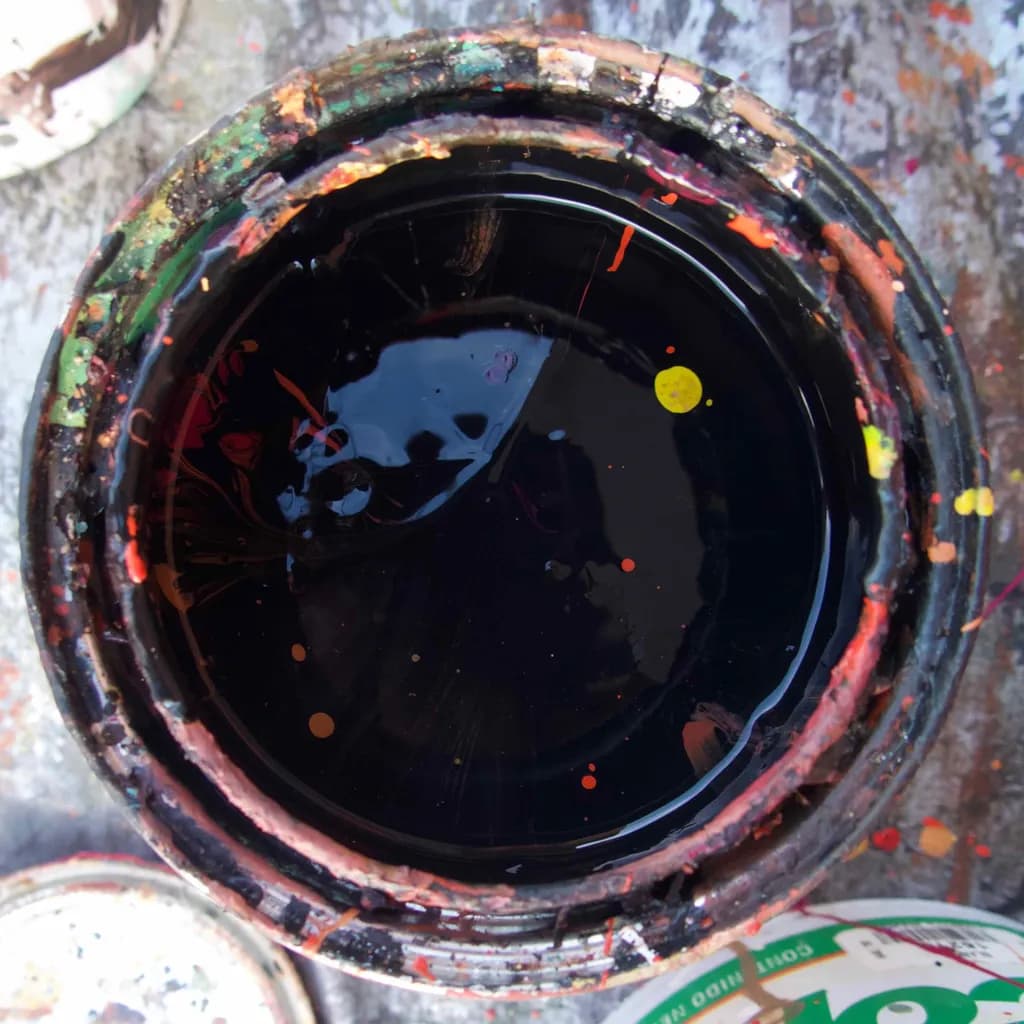 Splattered Can