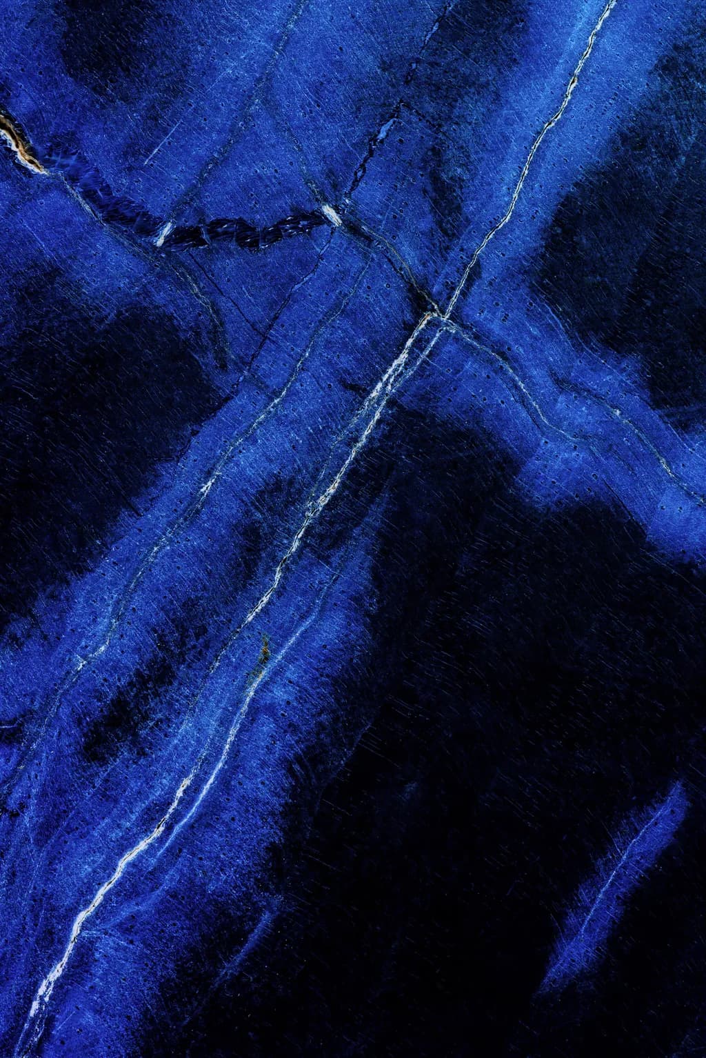 Whispers of the Deep: An Abstract Journey Through Midnight Blues