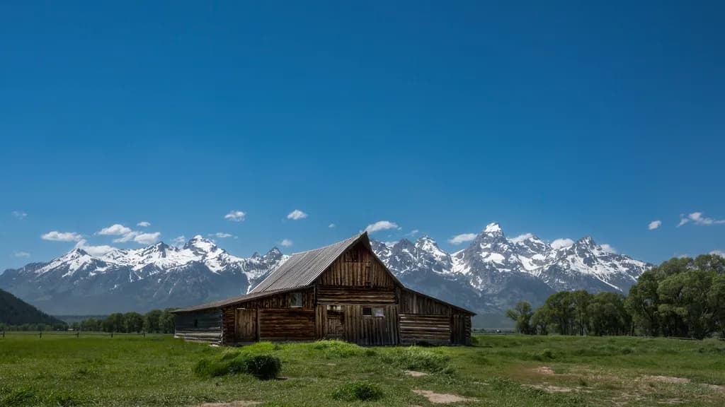 Whispers of the Tetons: A Rustic Homestead Beneath Majestic Peaks