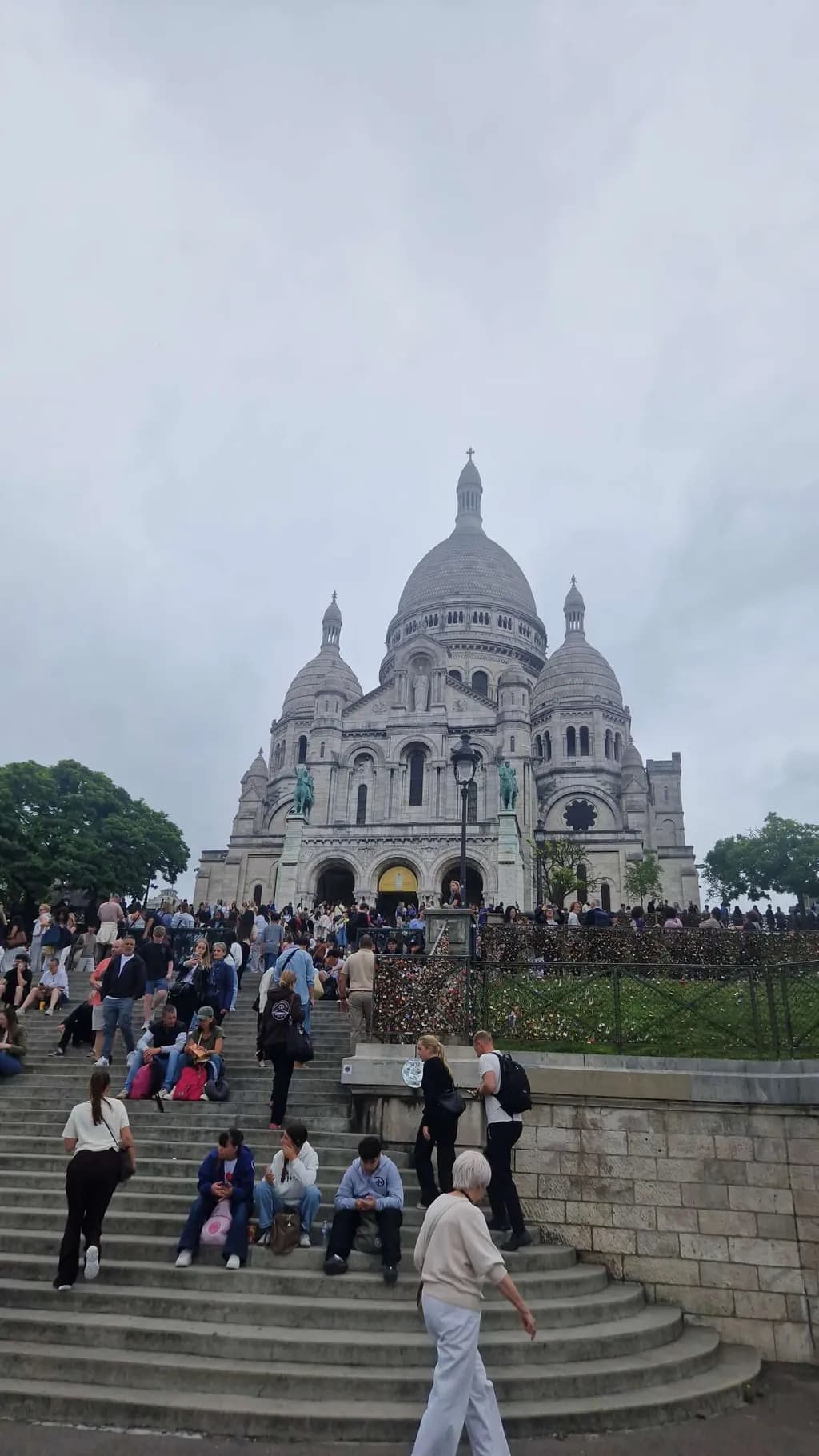 Sacre-Coeur Basilica Steps