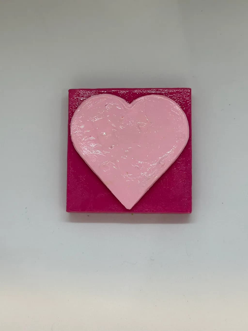 Blush Heart Square