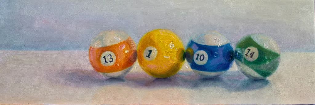Pool Balls Alignment