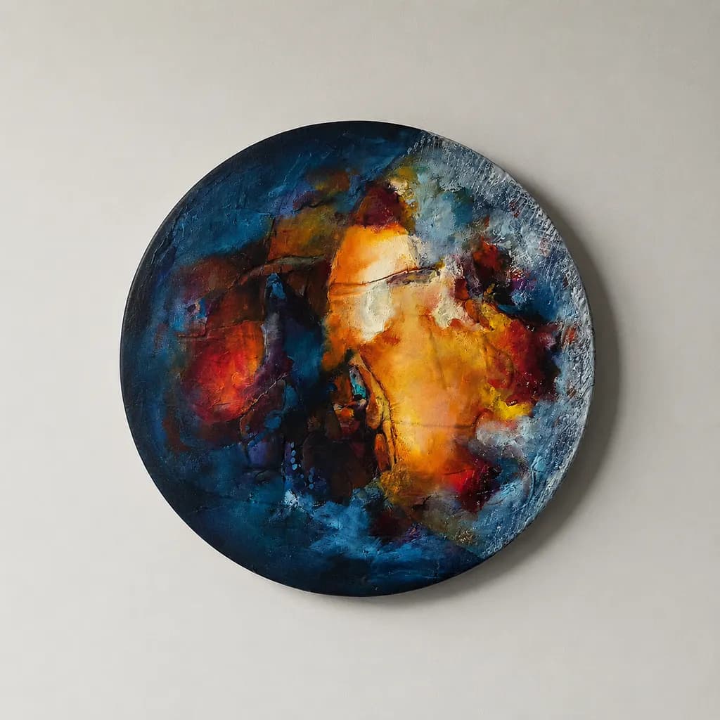 Circular Flame Depth