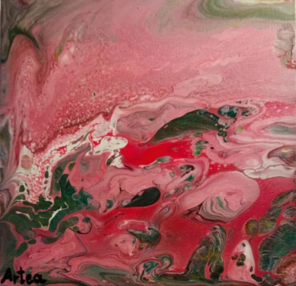 Crimson Swirls
