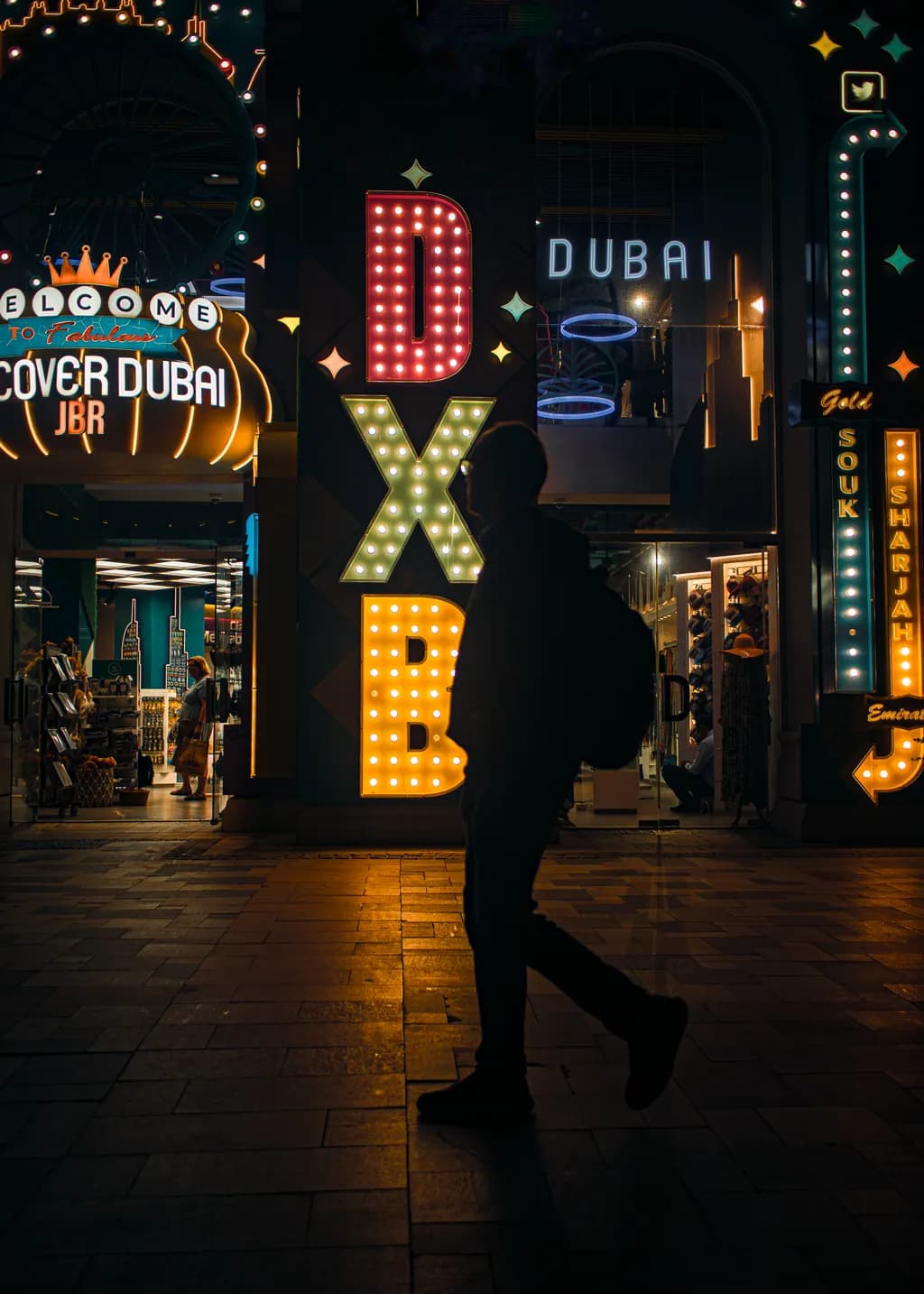 Dubai Neon Walk