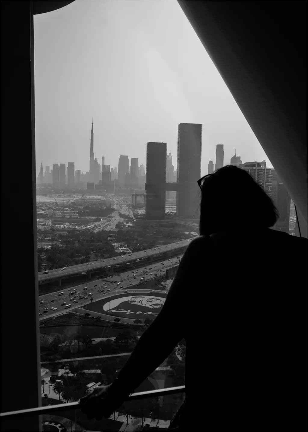 City Silhouette Reflection