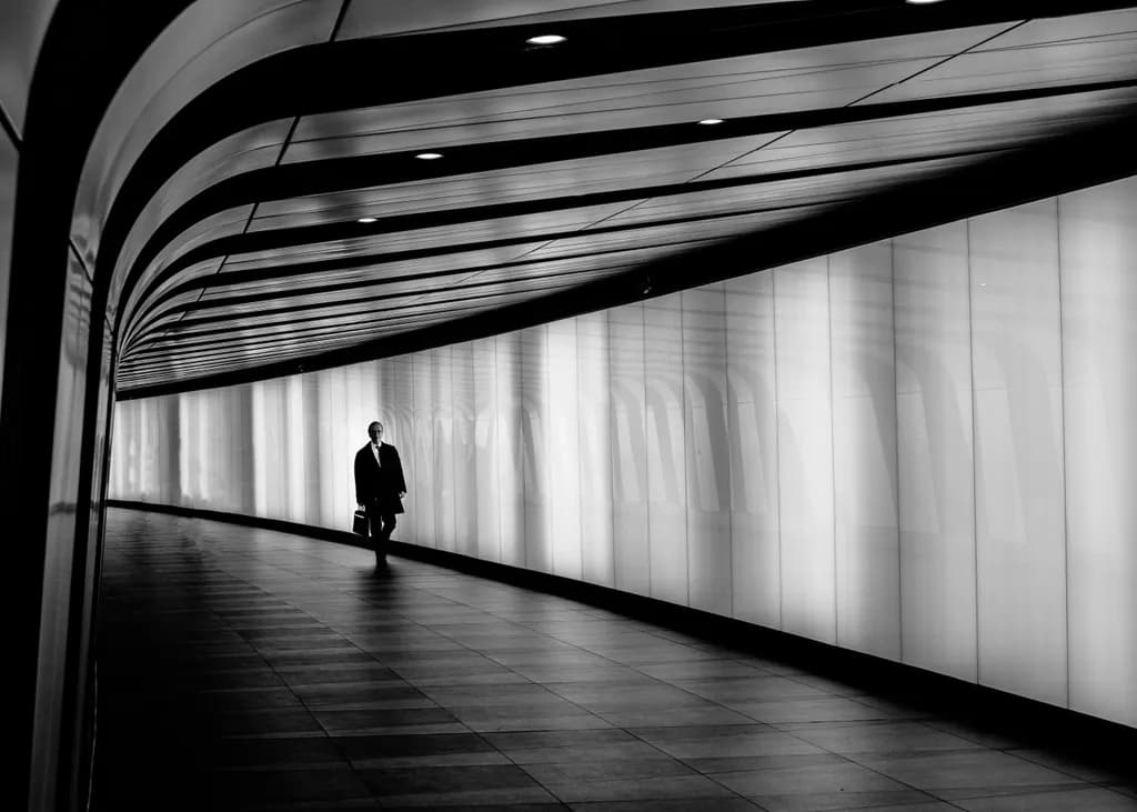 Curved Corridor Walk