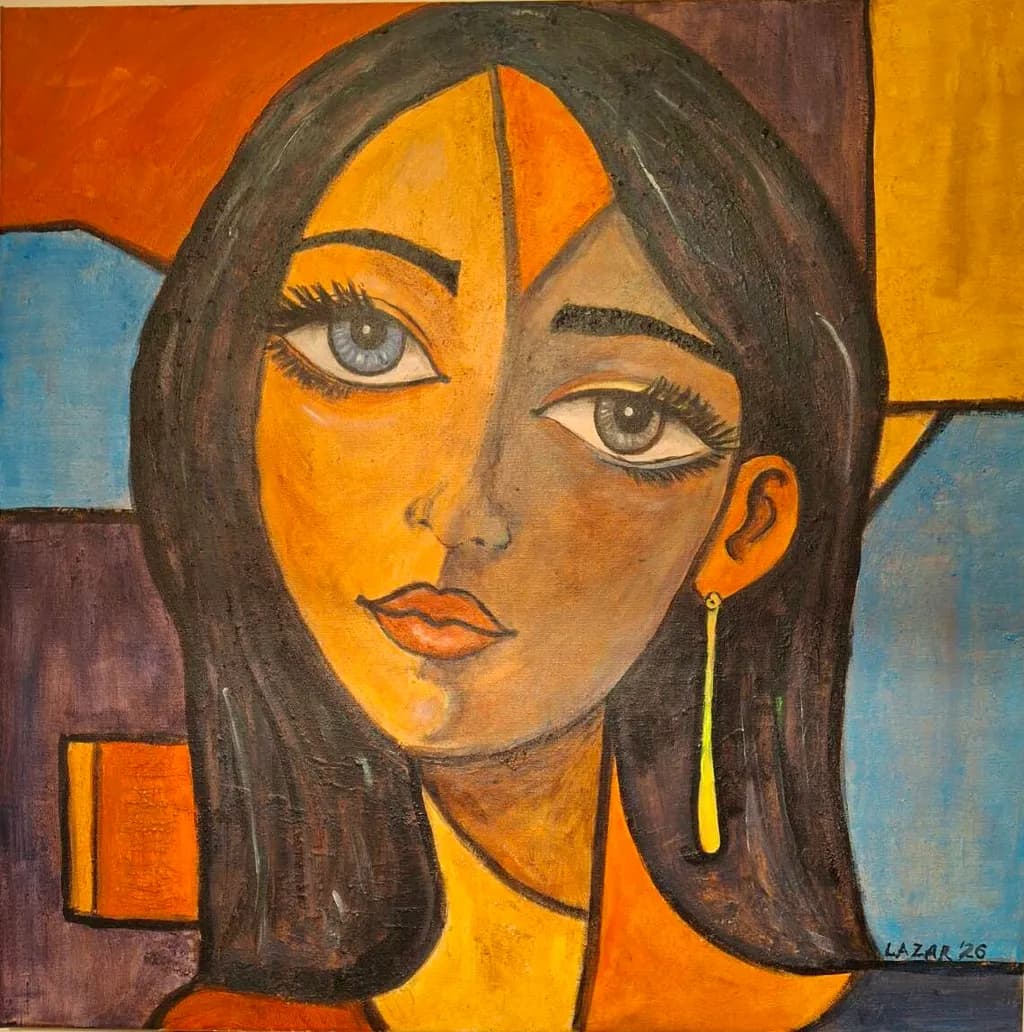 Yellow Pendant Girl