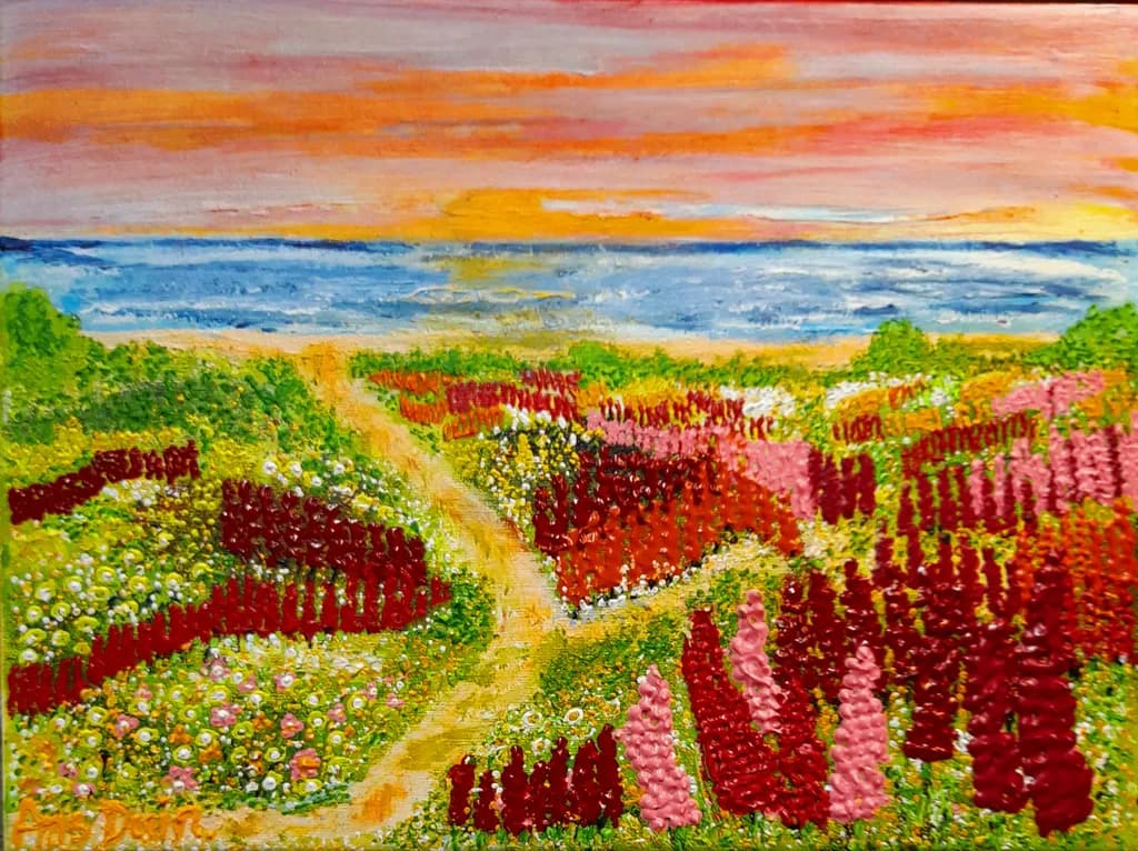 Lupines in the dunes (small)