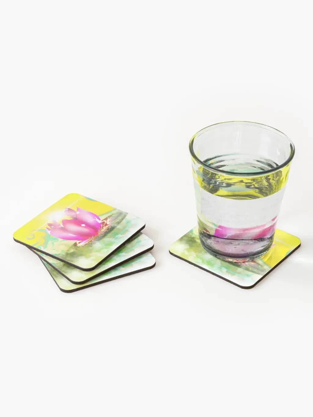 Lotus Splash Coasters