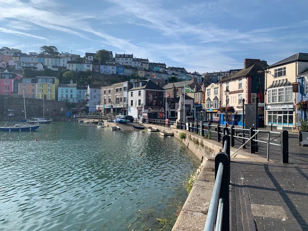 Colorful Harbor Town