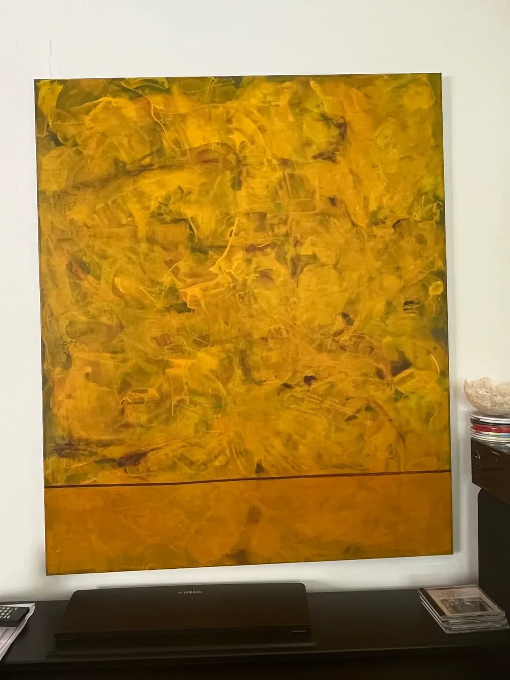 Ochre Abstraction