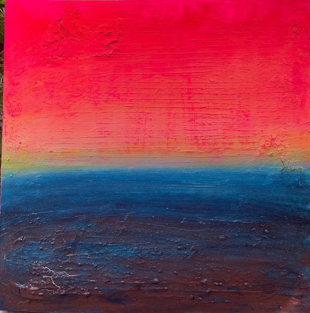 Textured Gradient Landscape