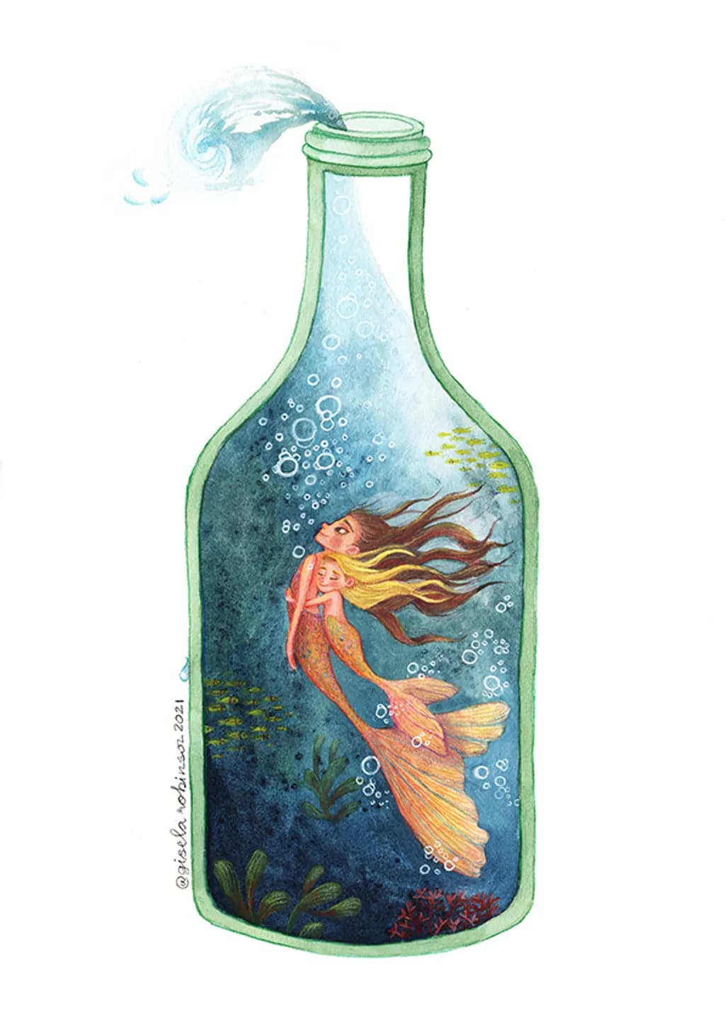 Mermaids in a Bottle
