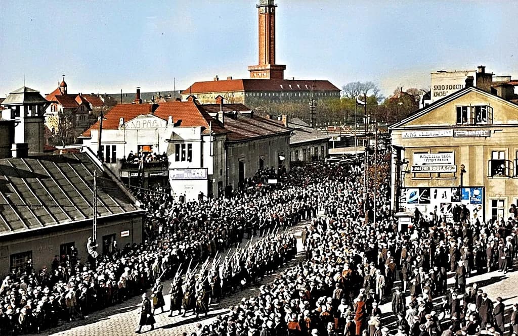 Průvod for Beneše Celebration