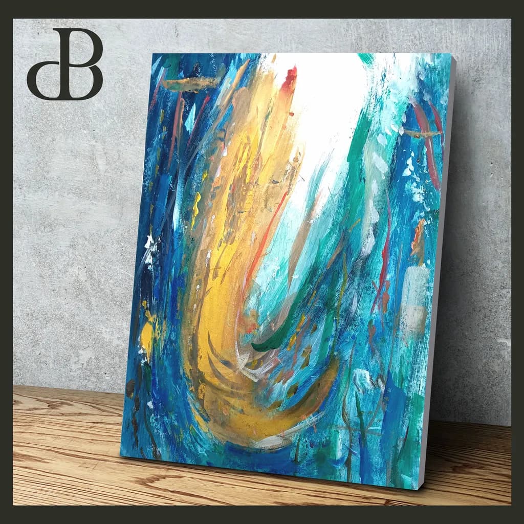 Whispers of the Ocean: A Dance of Color and Emotion